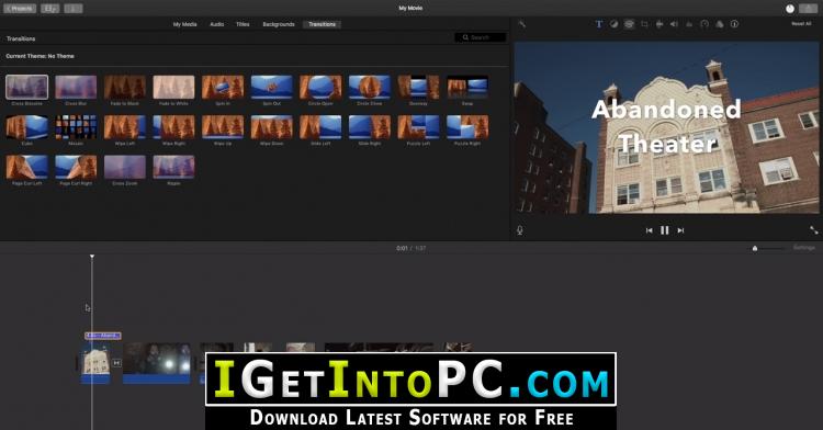 imovie download for mac free full