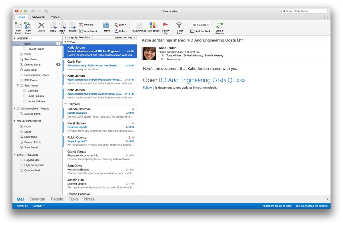 outlook for the mac